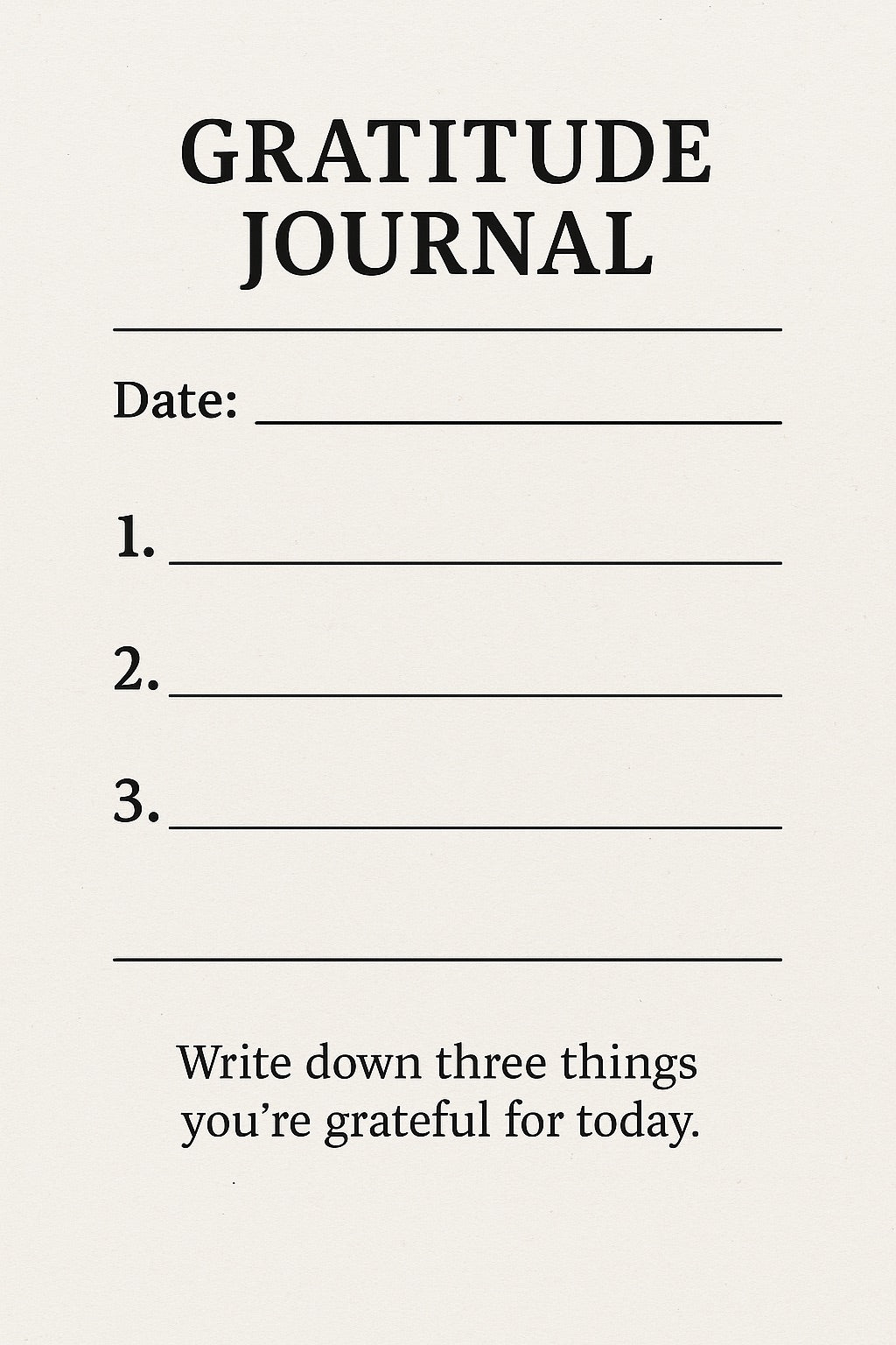 Cultivating Gratitude: Daily Practices to Shift Your Perspective